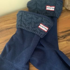 Navy Blue Hunter Boot Socks